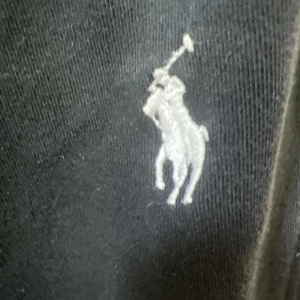 Polo Ralph Lauren Mens XL Jogger Sweatpants Zipper Pockets Black